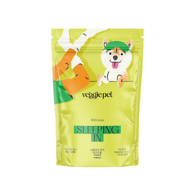 VeggiePet – Zahnpflege-Sticks mit Grüntee – Zahnpflege-Sticks für Hunde