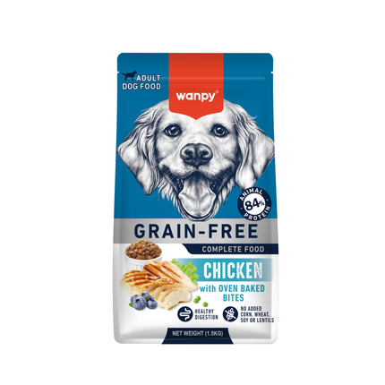 Wanpy - Hundefutter Huhn - 1,5 kg (Erwachsene)