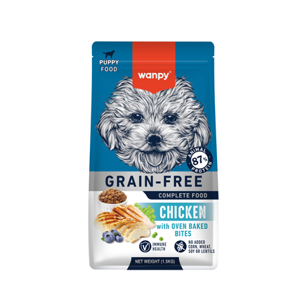 Wanpy - Hundefutter Huhn - 1,5 kg (Welpen)