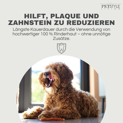 Petstyle Living - Gedrehte Stöcke mit Ente 12,5 cm - 30 Stück 