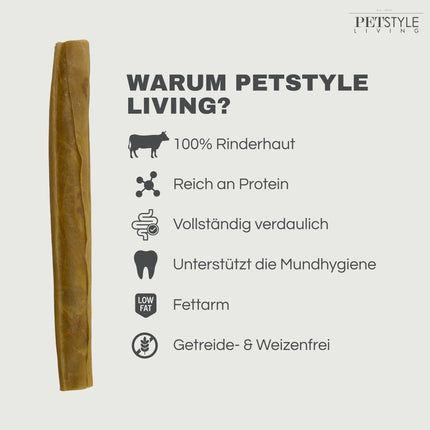 Petstyle Living - Gepresste Kaustangen 20 cm - 20 Stück 