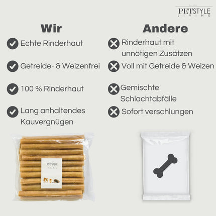 Petstyle Living - Gepresste Kaustangen 20 cm - 20 Stück 