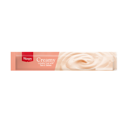 Wanpy – Cremige, leckere Thunfisch- und Garnelen-Leckerlis
