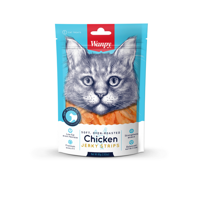 Wanpy – Weiche Hähnchen-Jerky-Streifen