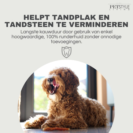 Petstyle Living - Gedrehte Stäbchen mit Huhn 12,5 cm - 30 Stück