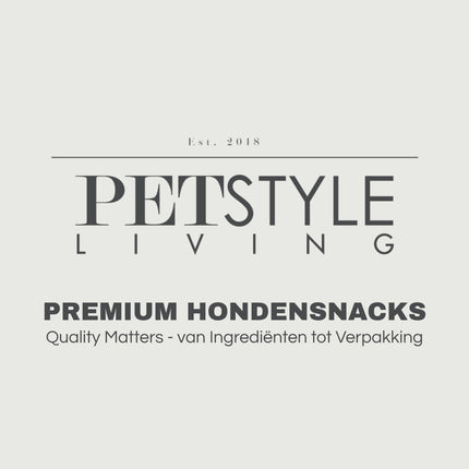 Petstyle Living - Gedrehte Stäbchen mit Huhn 12,5 cm - 30 Stück