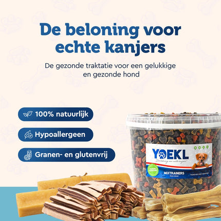 YOEKL - Kausticks mit Hühnchen, 30 Stück