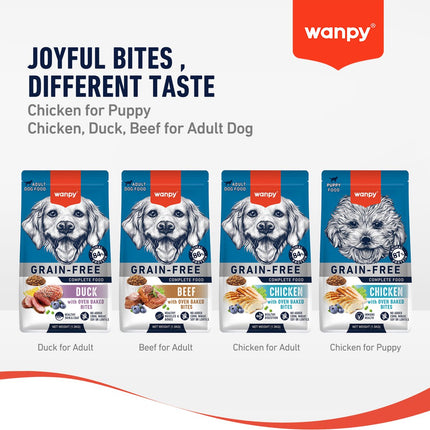 Wanpy - Hundefutter Rindfleisch 1,5 kg (Erwachsene)