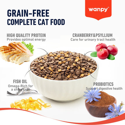 Wanpy - Katzenfutter Huhn - 8 kg (Erwachsene)