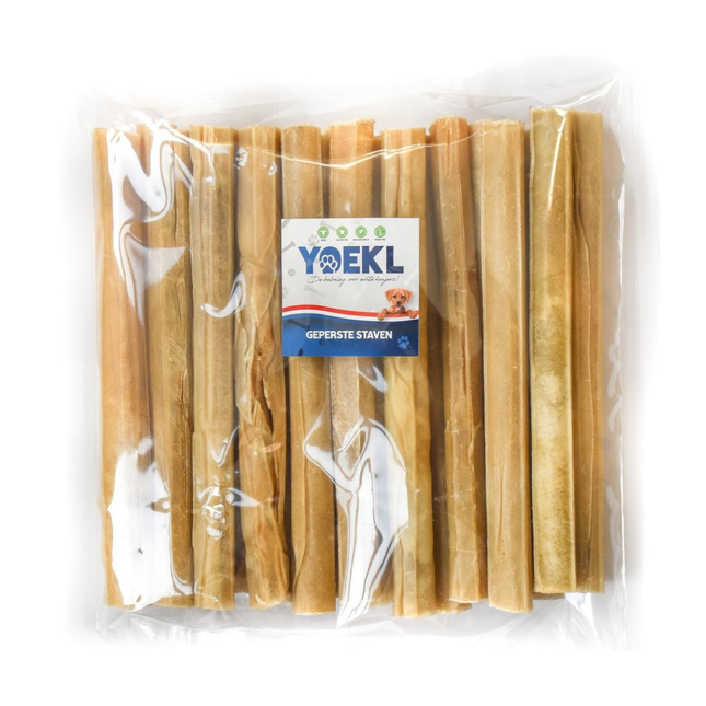 YOEKL – Gepresste Kaustäbchen 20 cm – 20er-Packung