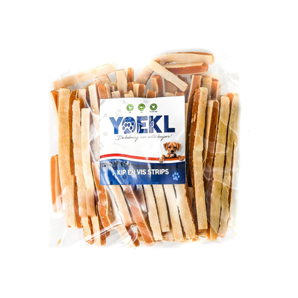 YOEKL - Hähnchen- und Fischstreifen 400 Gramm 