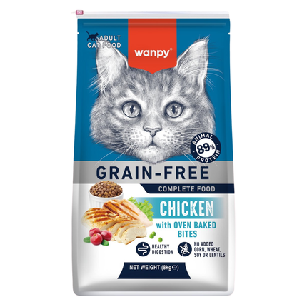 Wanpy - Katzenfutter Huhn - 8 kg (Erwachsene)