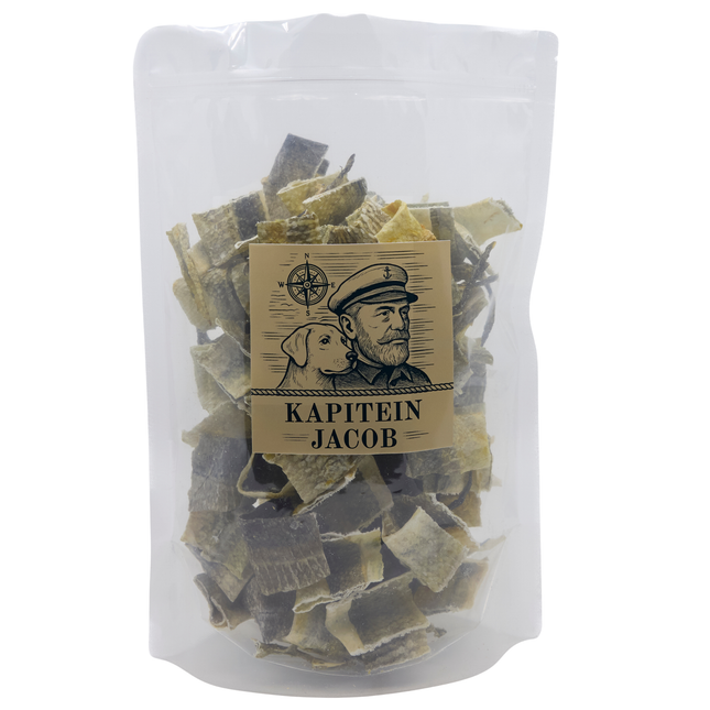 Captain Jacob – Kabeljau-Haut-Häppchen – 750 Gramm